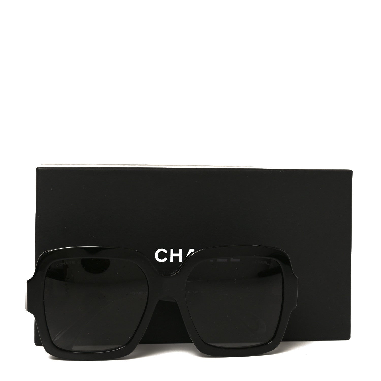 Chanel Square Sunglasses — Black 5479-A