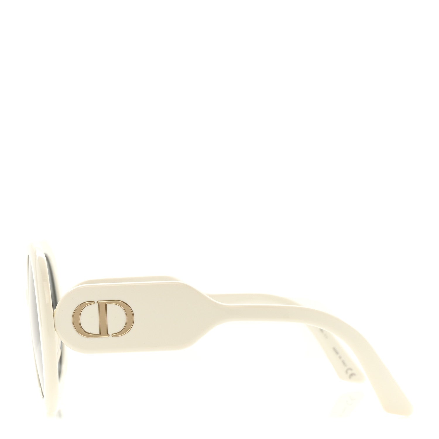 Dior Square Sunglasses — White