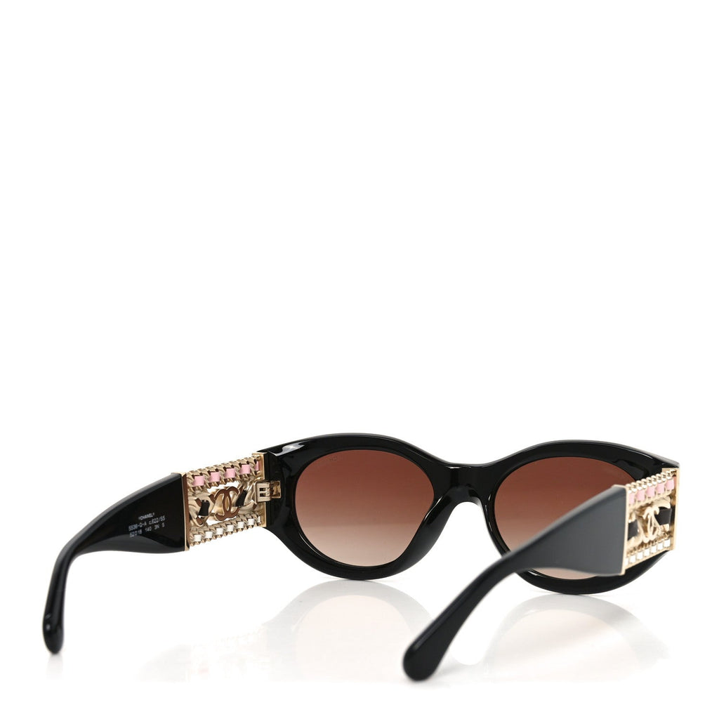 Chanel Square Sunglasses — Black 5536-Q