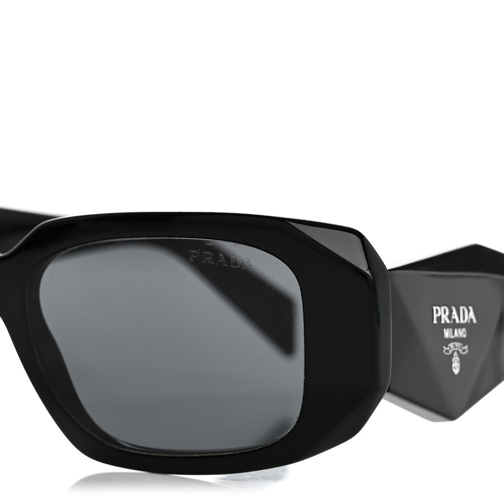 Prada Square Sunglasses — Black SPR 17W