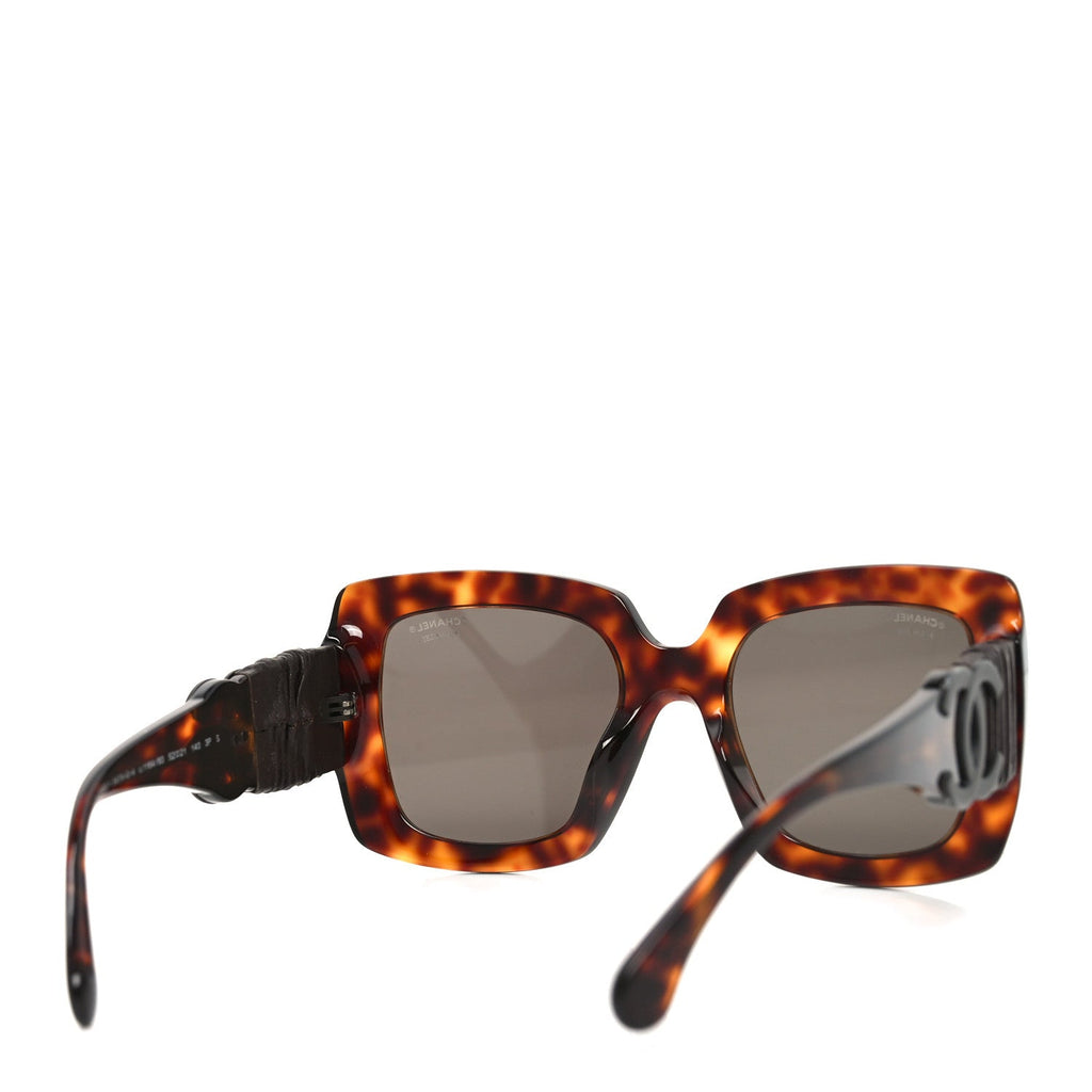 Chanel Square Sunglasses — Tortoise 5474-Q