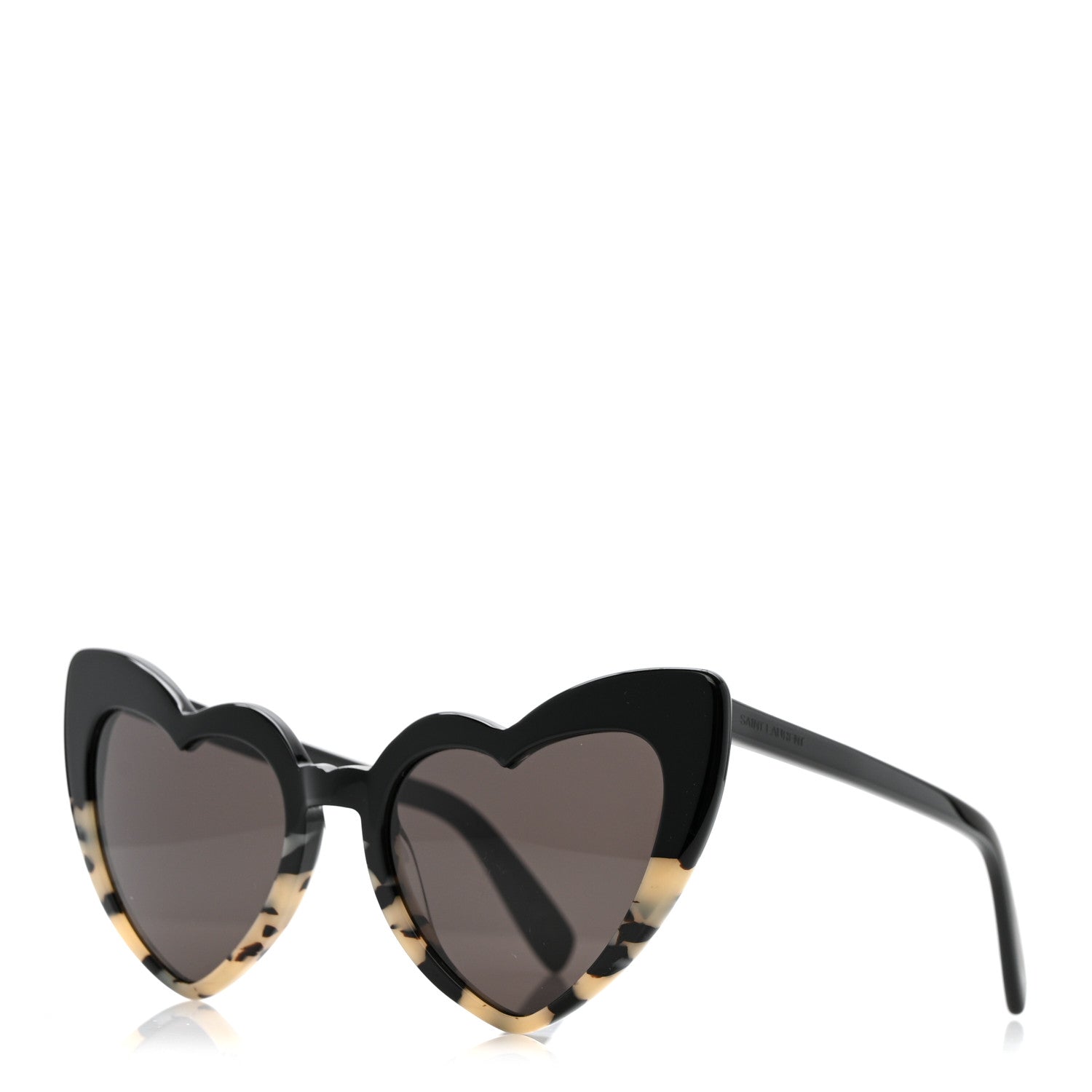 Saint Laurent Square Sunglasses — Havana SL181