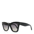 Celine Square Sunglasses — Black