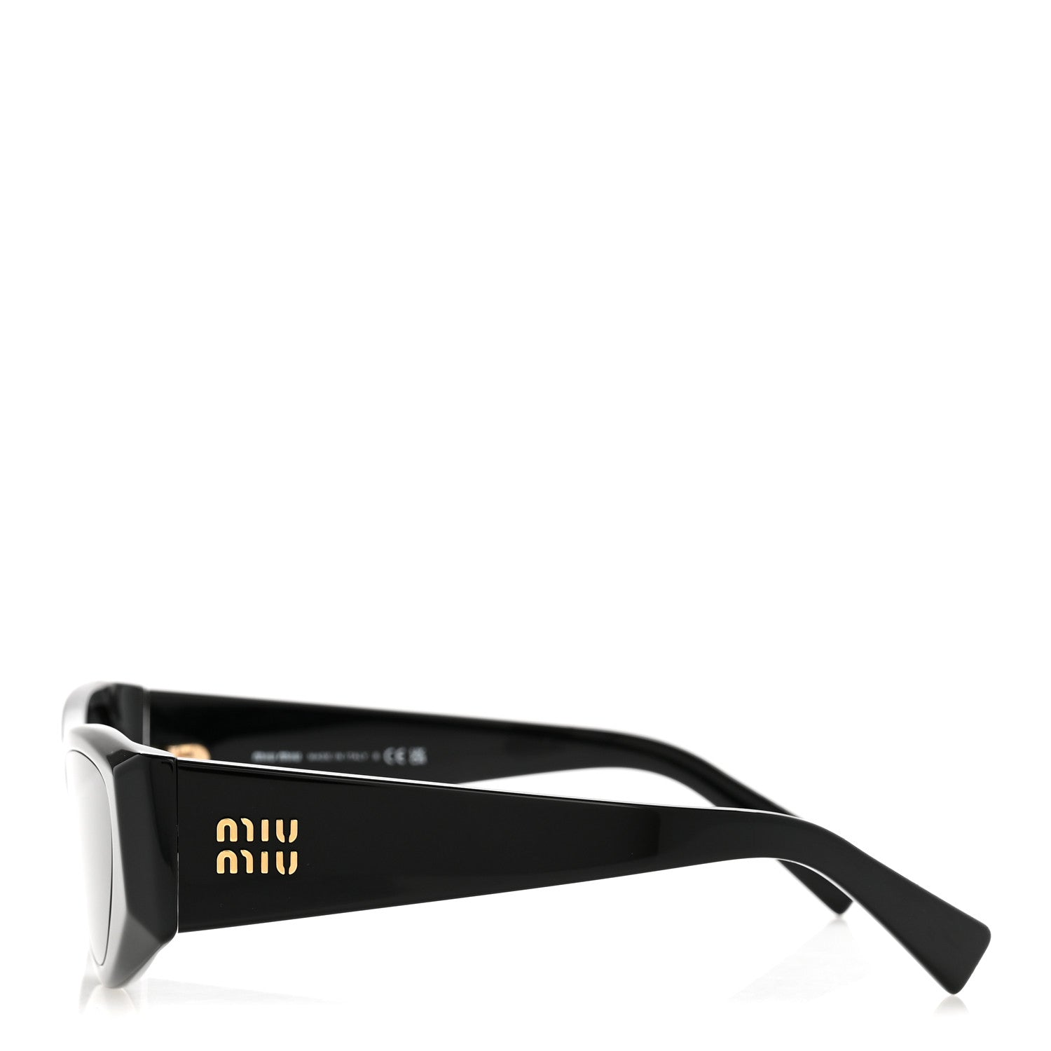 Miu Miu Cat-Eye Sunglasses — Black SMU 06Y