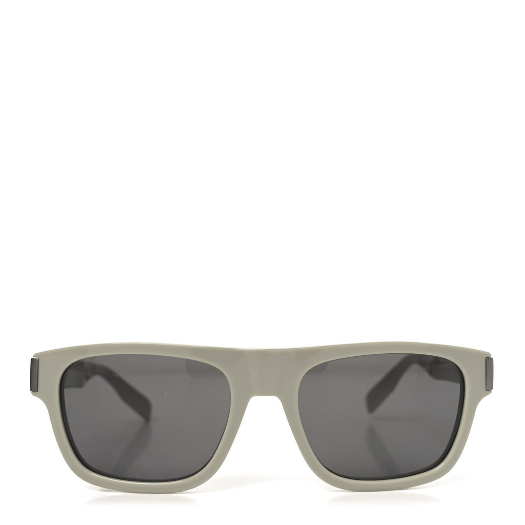 Dior Square Sunglasses — Beige