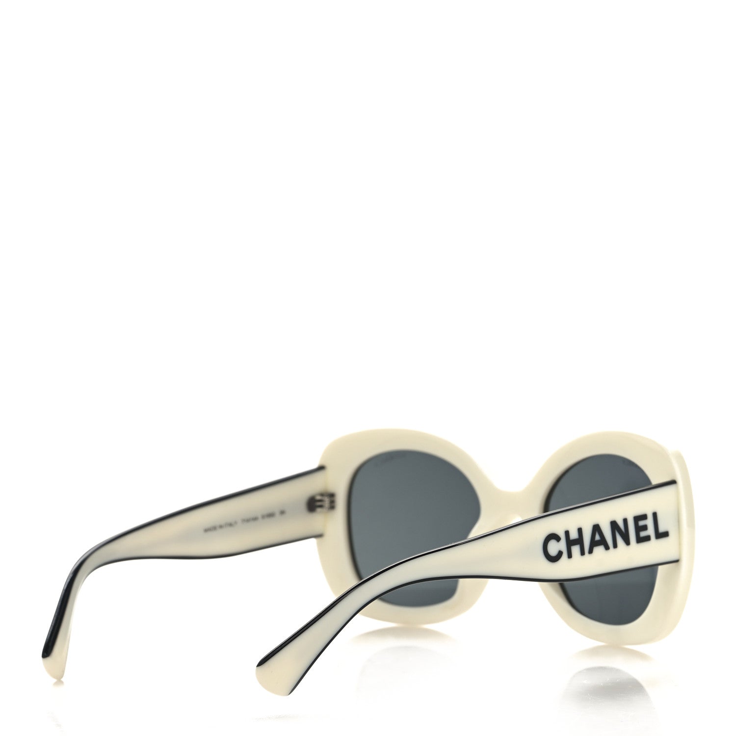 Chanel Oversized Sunglasses — White