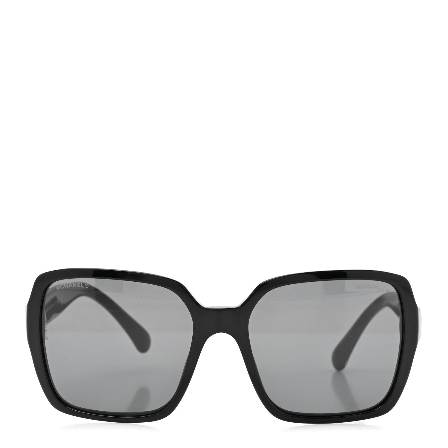 Chanel Square Sunglasses — Black
