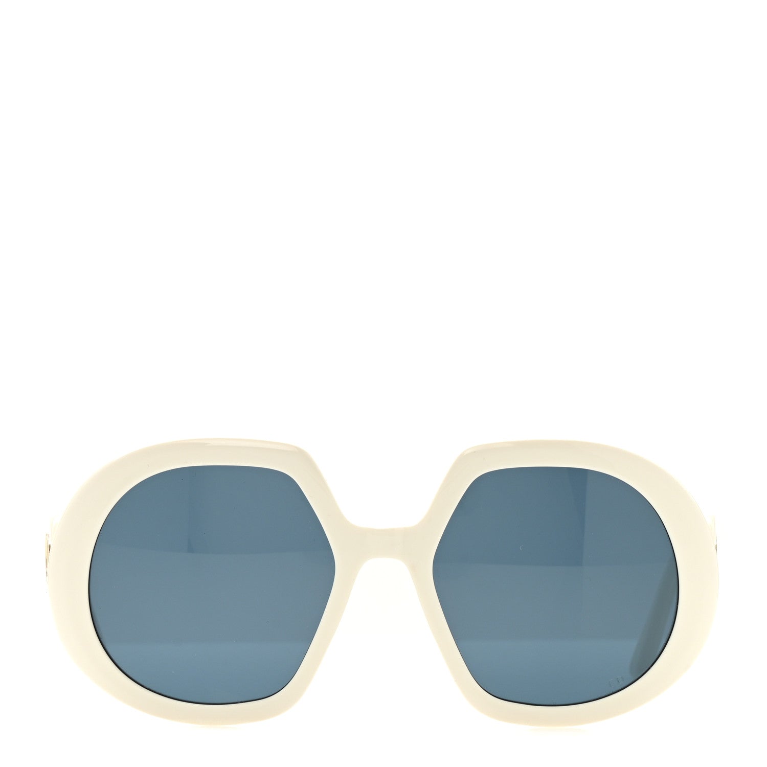 Dior Square Sunglasses — White