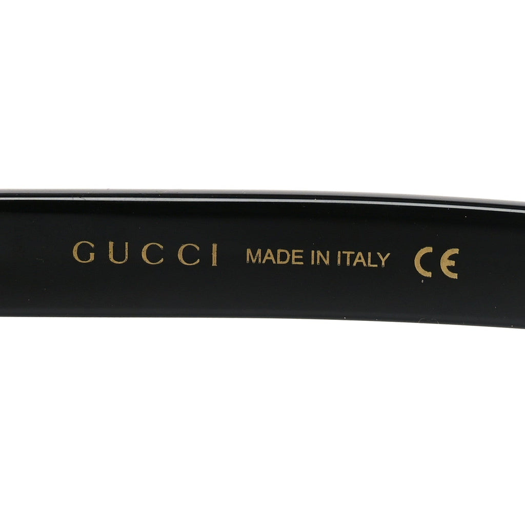 Gucci Rectangle Sunglasses — Black GG1166S