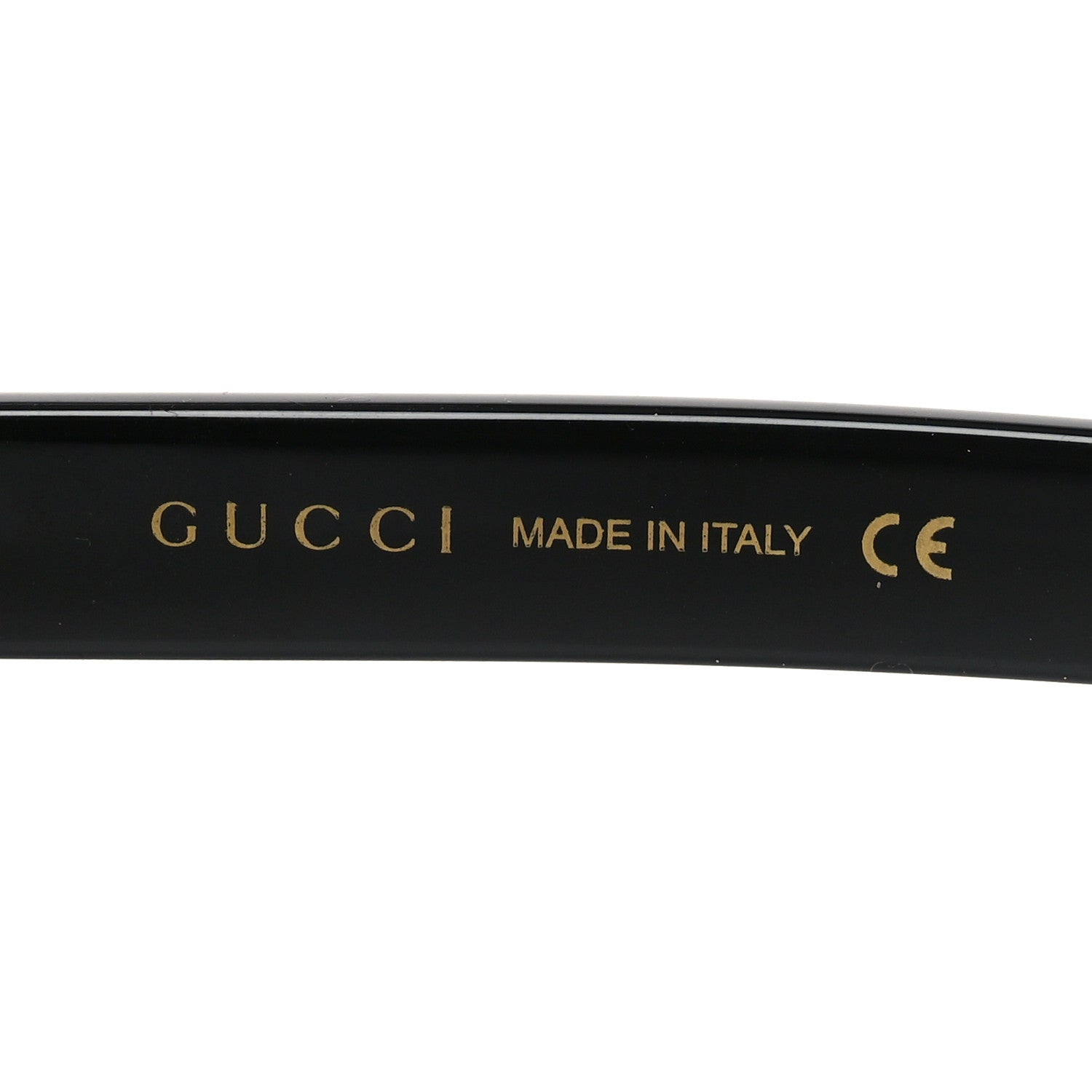 Gucci Rectangle Sunglasses — Black GG1166S