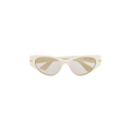 Bottega Veneta Sunglasses — Cream