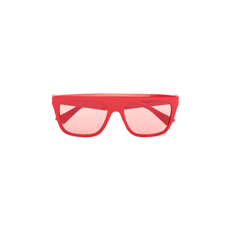 Bottega Veneta Sunglasses — Red