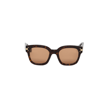 Amiri Classic Logo Sunglasses — Brown