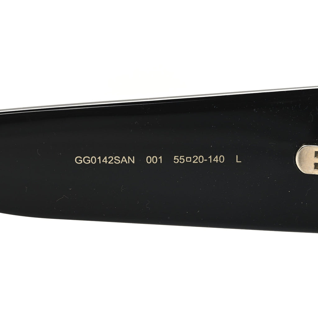 Gucci Square Sunglasses — Black