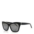 Saint Laurent Cat-Eye Sunglasses — Black