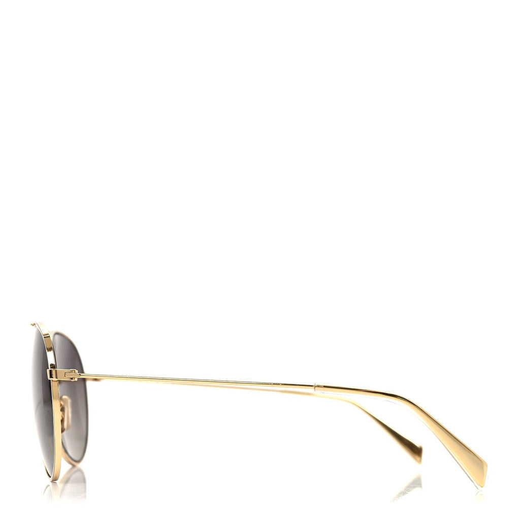 Celine Aviator Sunglasses — Gold