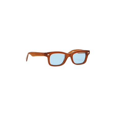Rhude Sun Ray Sunglasses — Brown