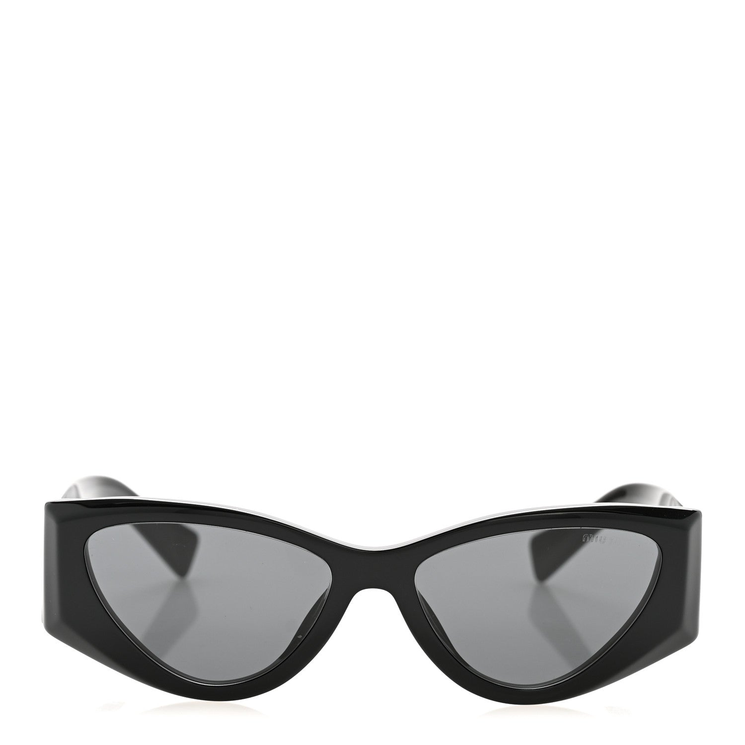Miu Miu Cat-Eye Sunglasses — Black SMU 06Y