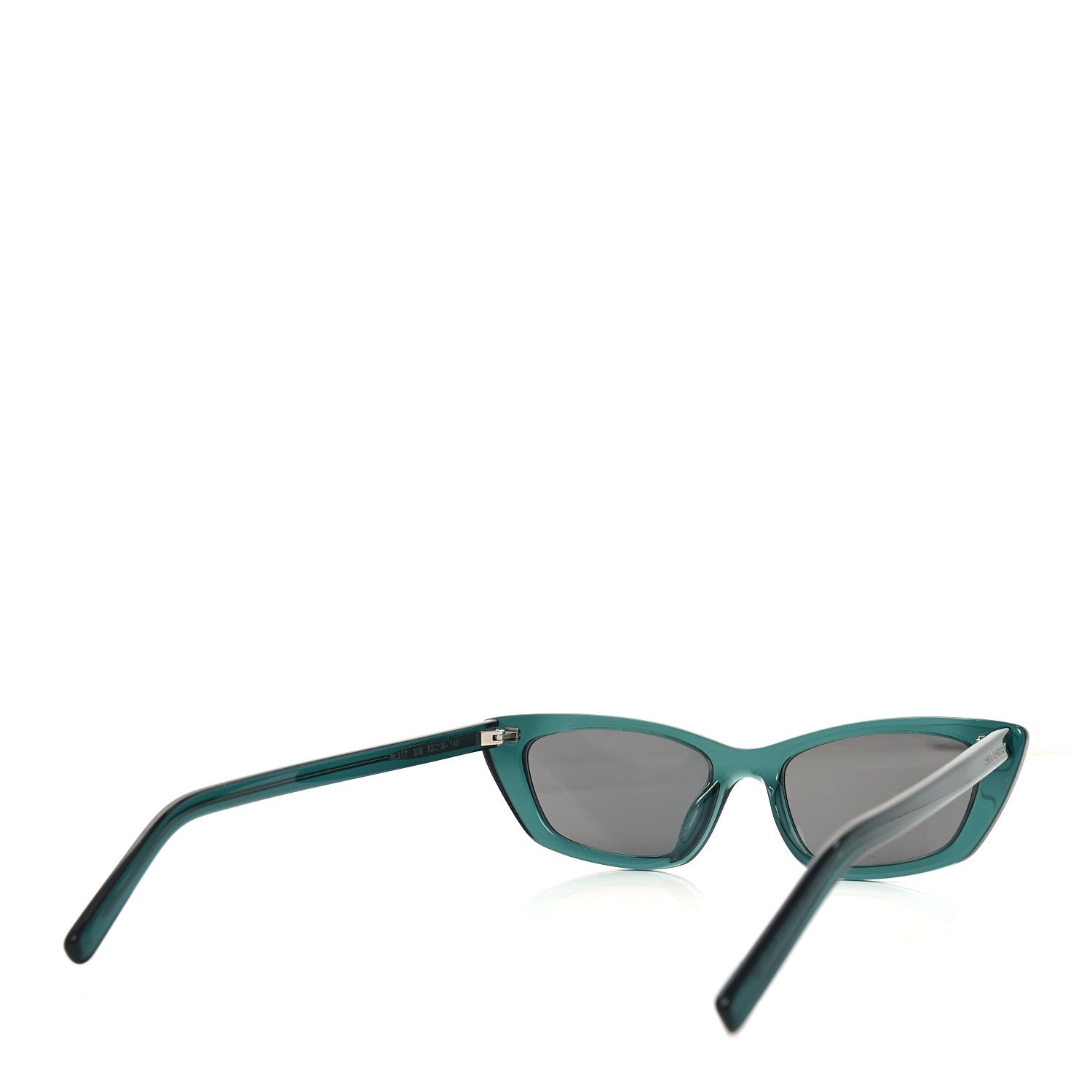Saint Laurent Cat-Eye Sunglasses — Green SL277