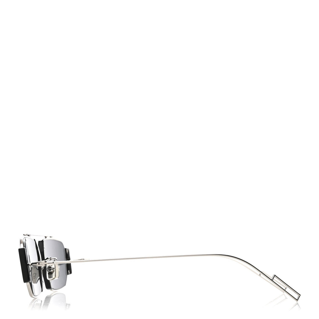 Dior Aviator Sunglasses — Silver