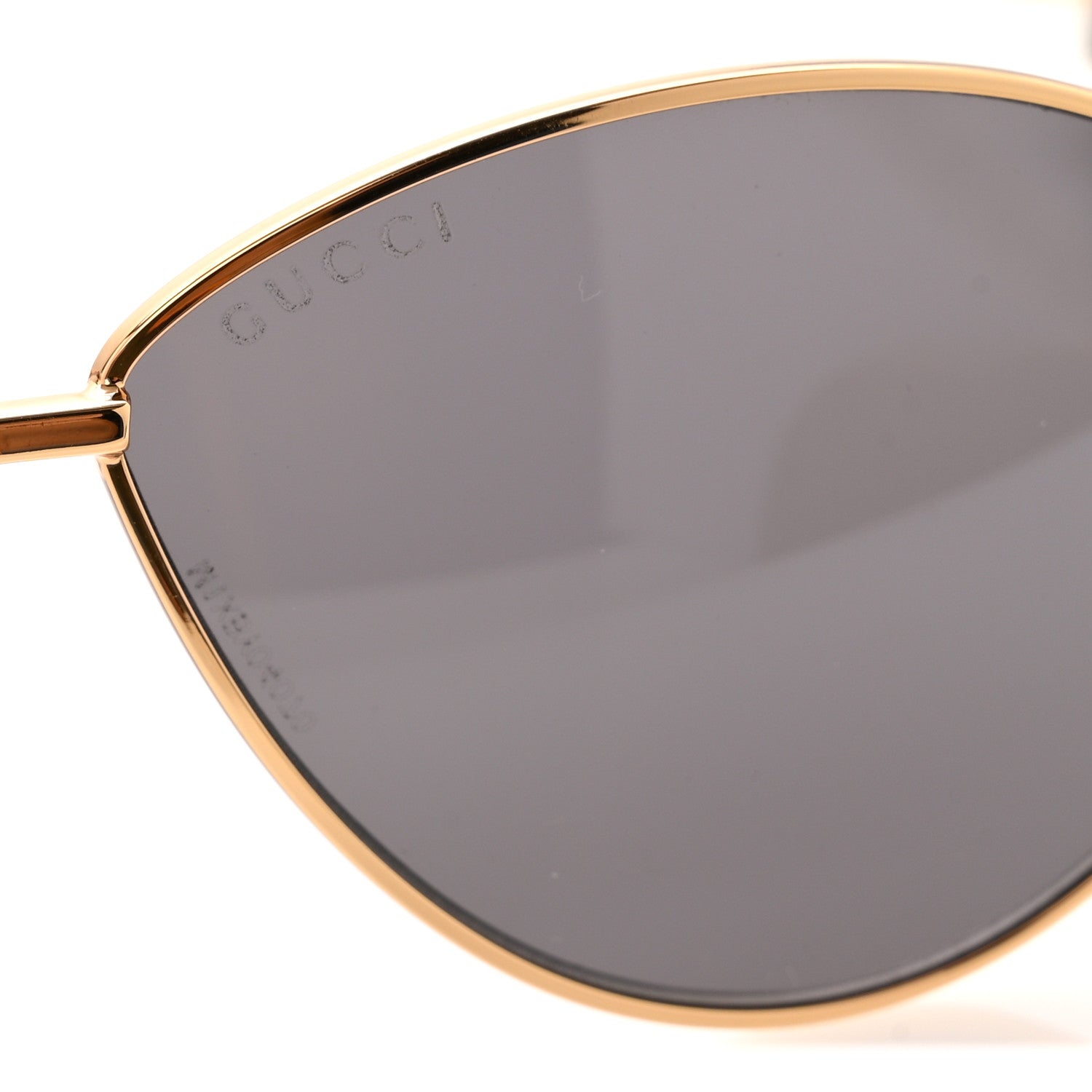 Gucci Cat-Eye Sunglasses — Gold GG0977S