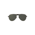 Bottega Veneta Aviator Sunglasses — Black