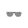 Bottega Veneta Aviator Sunglasses — Black