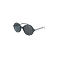 Bottega Veneta Round Frame Sunglasses — Black
