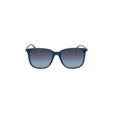 Bottega Veneta Square Frame Acetate Sunglasses — Blue