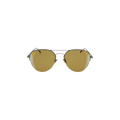Bottega Veneta Aviator Style Metal Sunglasses — Silver