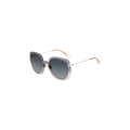 Dior Oversized Round Acetate Sunglasses — Grey