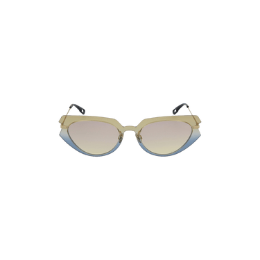 Dior Cat Eye Acetate Sunglasses — Blue