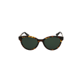 Dior Round Frame Acetate Sunglasses — Brown