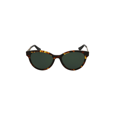 Dior Round Frame Acetate Sunglasses — Brown