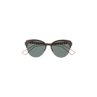 Dior Cat Eye Metal Sunglasses — Black