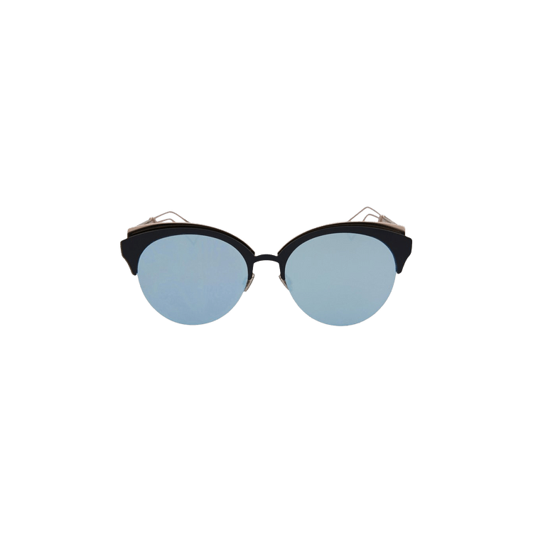 Dior Cat Eye Metal Sunglasses — Black