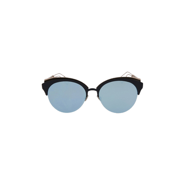 Dior Cat Eye Metal Sunglasses — Black
