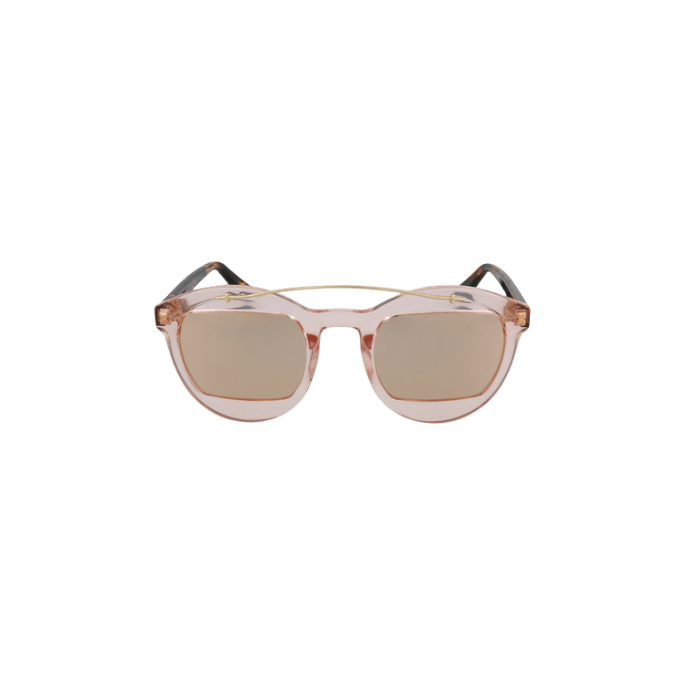 Dior Round Frame Acetate Sunglasses — Pink