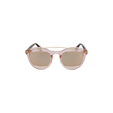 Dior Round Frame Acetate Sunglasses — Pink