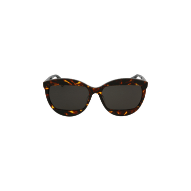 Dior Round Frame Acetate Sunglasses — Brown