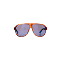Gucci D Frame Acetate Sunglasses — Brown