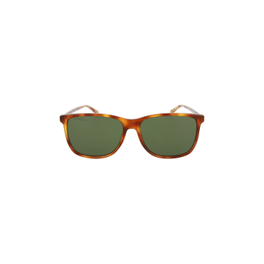 Gucci Square Frame Acetate Sunglasses — Brown