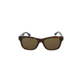 Gucci Web Stripe Tortoiseshell Sunglasses — Brown