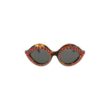 Gucci Cat Eye Sunglasses — Brown