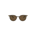 Gucci Round Titanium Sunglasses — Brown