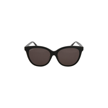 Gucci Square Frame Acetate Sunglasses — Black