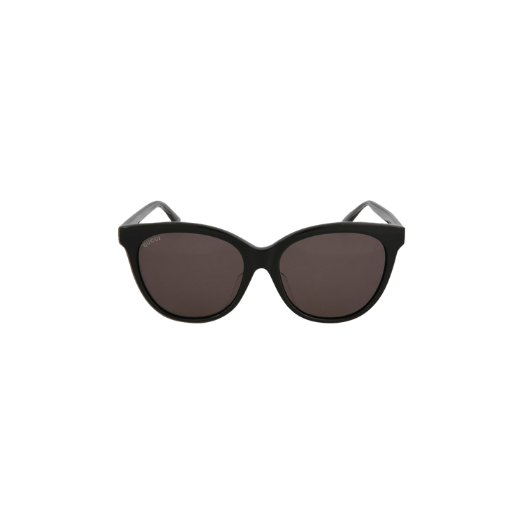 Gucci Square Frame Acetate Sunglasses — Black