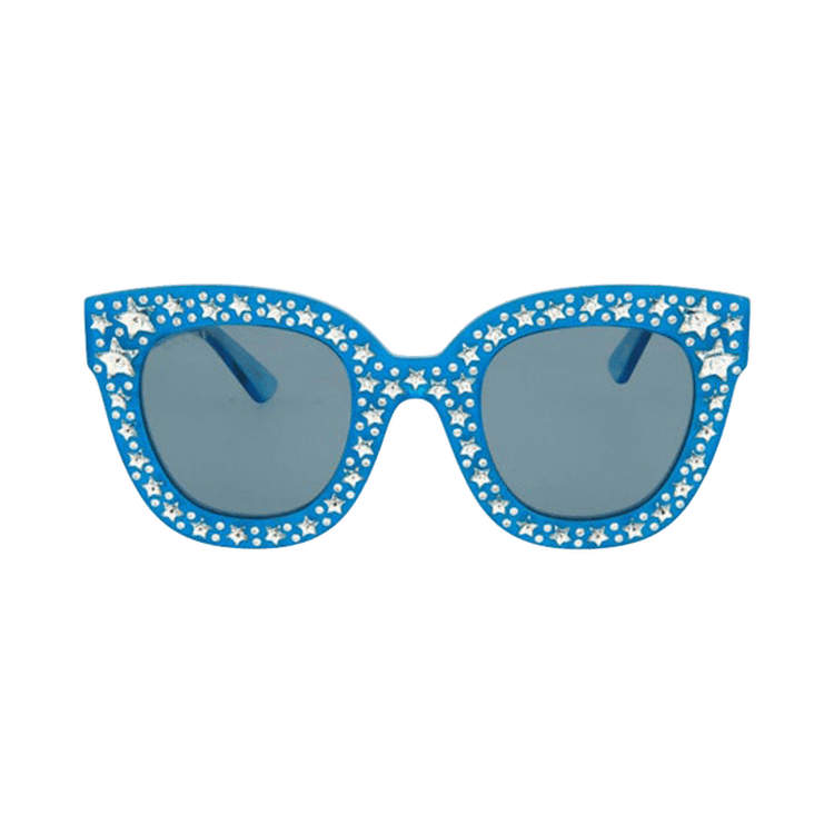 Gucci Cat Eye Sunglasses — White