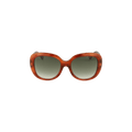 Gucci Round Oval Sunglasses — Brown
