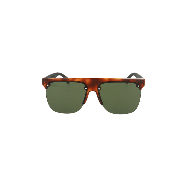 Gucci D Frame Tortoiseshell Sunglasses — Brown